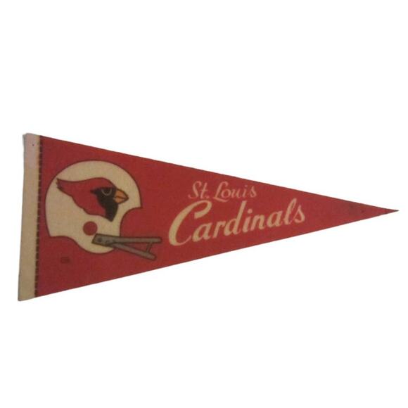 Vintage St. Louis Cardinals NFL Felt Pennant Retro Football Memorabilia - Picture 1 of 7